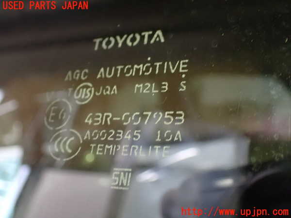 1UPJ-29981382]エスティマ(ACR50W)左クォーターガラス 中古 AGC M2L3 43R-007953_m0002.jpg