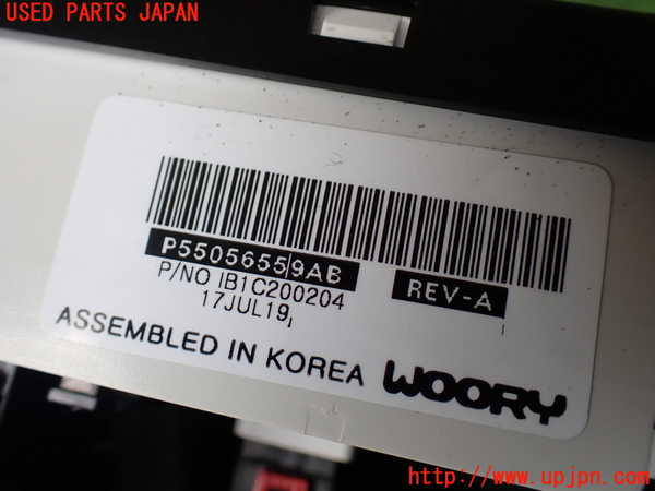 1UPJ-30026066]ジープ・ラングラー(TJ40S)エアコンスイッチ1 中古_m0003.jpg