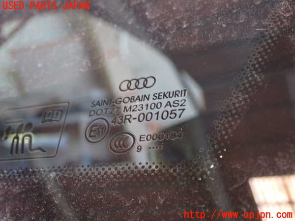 1UPJ-30051380]アウディ・A3 スポーツバック(8VCXS)右クォーターガラス SEKURIT M23100 中古_m0002.jpg