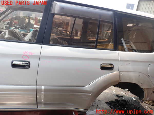 5UPJ-30061320]ランクルプラド(KDJ95W)左後ドア M3E8 中古_m0001.jpg