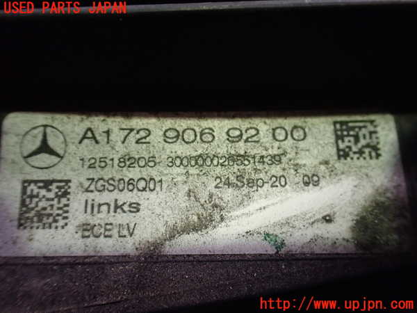 2UPJ-30081132]ベンツ SLC200(172434)(R172)左ヘッドライト LED 中古_m0003.jpg