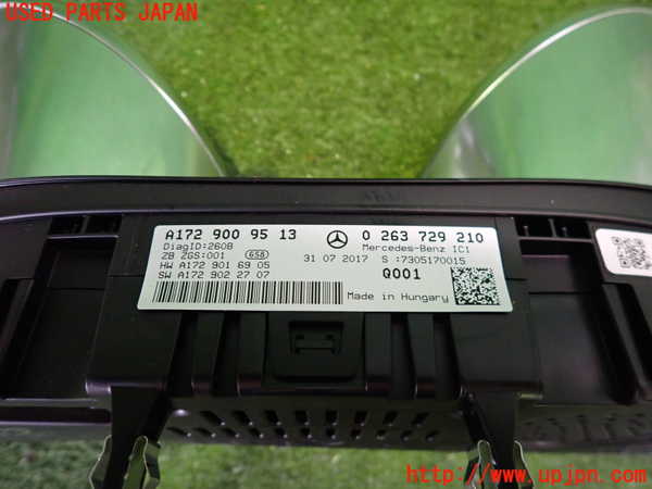 2UPJ-30086170]ベンツ SLC200(172434)(R172)スピードメーター 中古_m0003.jpg