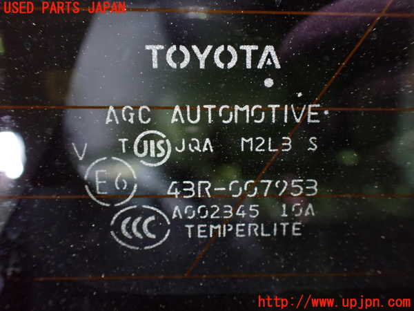 1UPJ-30171380]エスティマ(ACR50W)右クォーターガラス M2L3 中古_m0002.jpg