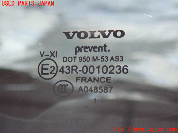 2UPJ-30201382]ボルボ・XC60(DB4204TXC)左クォーターガラス (43R-0010236) 中古_m0002.jpg