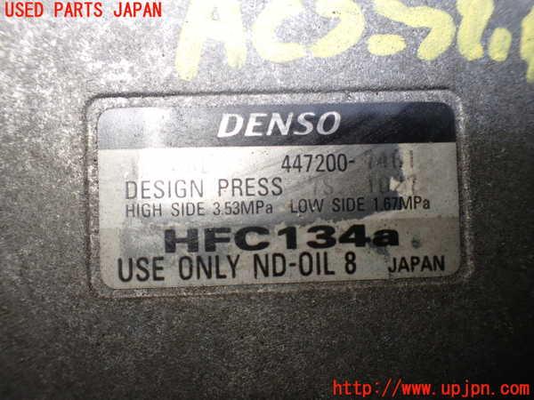 1UPJ-30246025]ジムニー シエラ(JB32W)エアコンコンプレッサー 中古_m0004.jpg