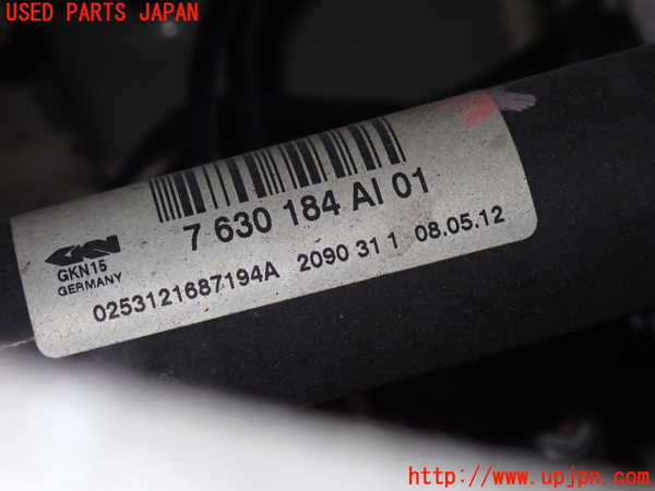 2UPJ-30254020]BMW 523i ツーリング(XL20)(F11)右リアドライブシャフト 中古_m0004.jpg
