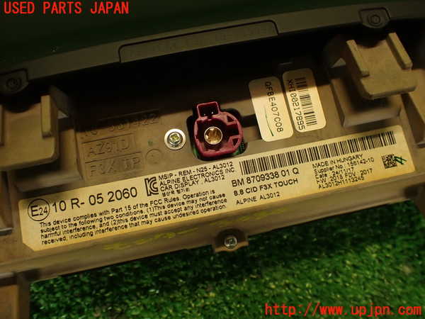 2UPJ-30306629]BMW M4 クーペ(3C30)(F82)モニター 中古_m0004.jpg