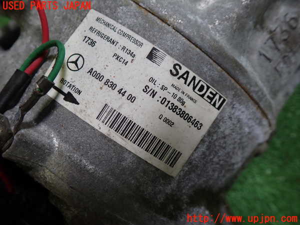 1UPJ-30346025]ベンツ C200 W205(205042C)エアコンコンプレッサー 中古_m0003.jpg