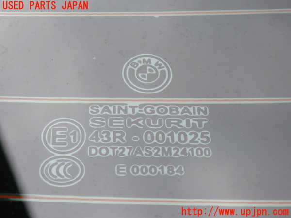 2UPJ-30391560]BMW 640i グランクーペ(6A30)リアガラス (43R-001025) 中古 (F06)_m0002.jpg