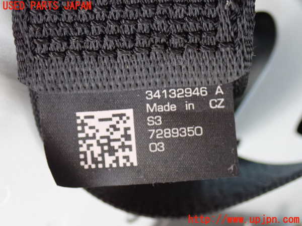 2UPJ-30397185]BMW 640i グランクーペ(6A30)左2列目シートベルト 中古 (F06)_m0003.jpg