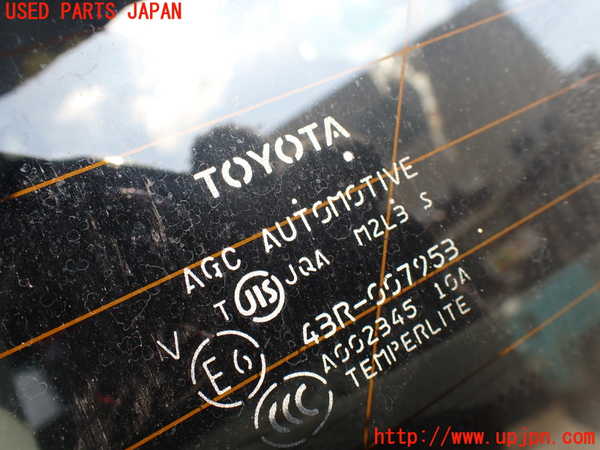 1UPJ-30431380]エスティマハイブリッド(AHR20W)右クォーターガラス AGC M2L3 中古_m0003.jpg