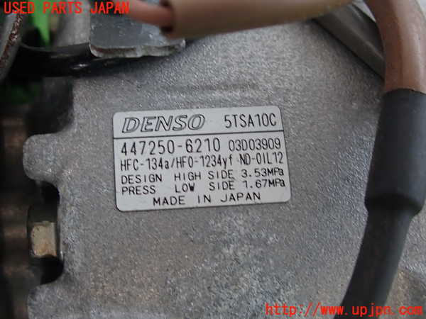 2UPJ-30486025]ヤリス(YARIS)(KSP210)エアコンコンプレッサー 中古_m0004.jpg
