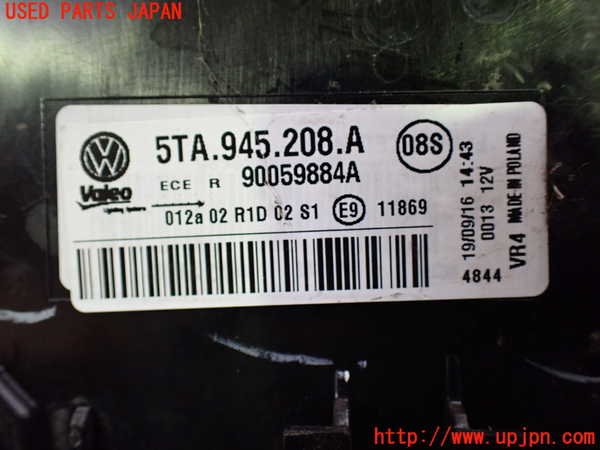 1UPJ-30571530]VW ゴルフ トゥーラン(1TCZD)右テールランプ 中古_m0003.jpg