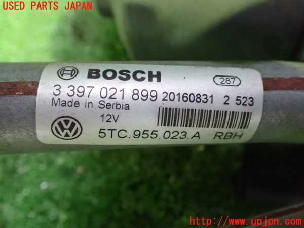 1UPJ-30576770]VW ゴルフ トゥーラン(1TCZD)フロントワイパーモーター 中古_m0004.jpg