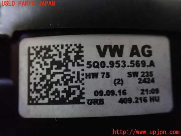 5UPJ-30576800]VW ゴルフ トゥーラン(1TCZD)スパイラルケーブル(リール) 中古_m0003.jpg