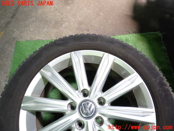 1UPJ-30579036]VW ゴルフ トゥーラン(1TCZD)タイヤ　ホイール　1本① 215/55R17 中古_m0002.jpg