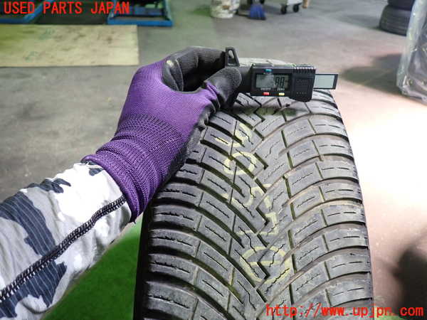 1UPJ-30579036]VW ゴルフ トゥーラン(1TCZD)タイヤ　ホイール　1本① 215/55R17 中古_m0005.jpg