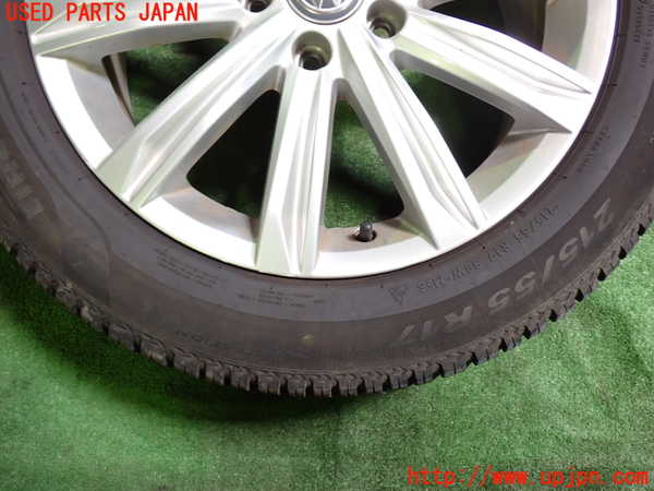 1UPJ-30579039]VW ゴルフ トゥーラン(1TCZD)タイヤ　ホイール　1本④ 215/55R17 中古_m0003.jpg