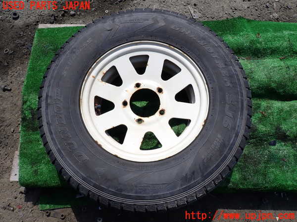 1UPJ-30609028]三菱ジープ(J53)タイヤ　ホイール　1本③ 215/80R15 中古_m0001.jpg