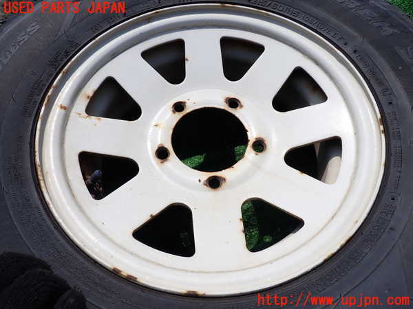 1UPJ-30609028]三菱ジープ(J53)タイヤ　ホイール　1本③ 215/80R15 中古_m0002.jpg