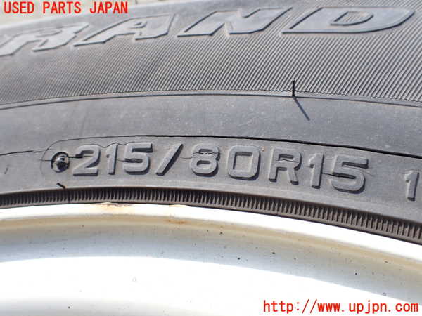 1UPJ-30609028]三菱ジープ(J53)タイヤ　ホイール　1本③ 215/80R15 中古_m0003.jpg