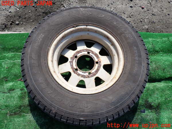 1UPJ-30609028]三菱ジープ(J53)タイヤ　ホイール　1本③ 215/80R15 中古_m0004.jpg