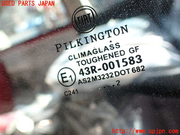 2UPJ-30651382]フィアット・500(31209)左クォーターガラス 中古(43R-001583 M3232)_m0003.jpg