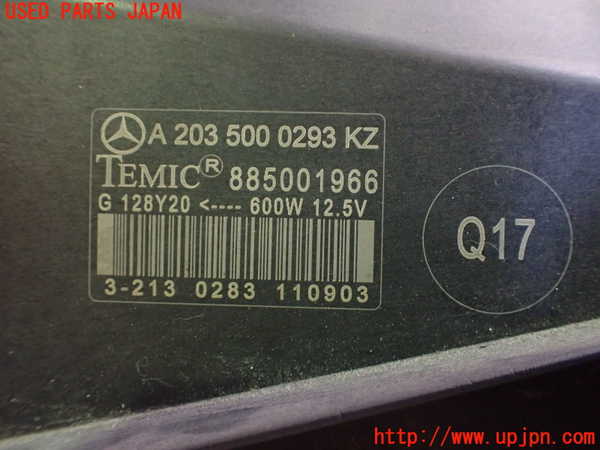 2UPJ-30676836]ベンツCLK320(209365)電動ファン1 中古 C209_m0003.jpg