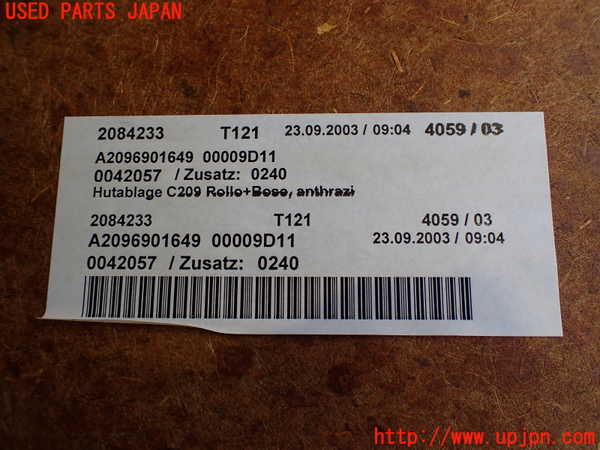 2UPJ-30677761]ベンツCLK320(209365)トノカバー1 中古 C209_m0003.jpg