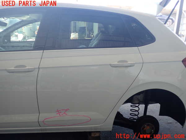 2UPJ-30691320]VW ポロ(AWDKL)左後ドア (43R-000072 M1232) 中古_m0001.jpg
