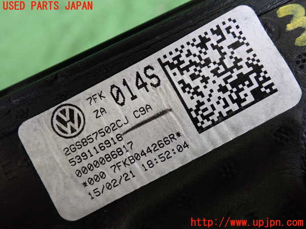2UPJ-30691210]VW ポロ(AWDKL)右ドアミラー 中古_m0004.jpg