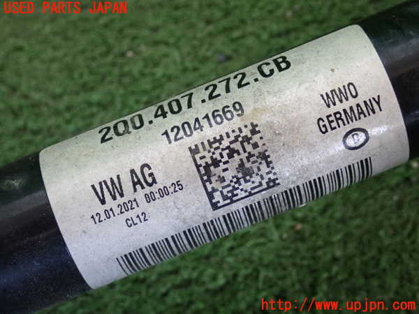 2UPJ-30694010]VW ポロ(AWDKL)右フロントドライブシャフト 中古_m0003.jpg