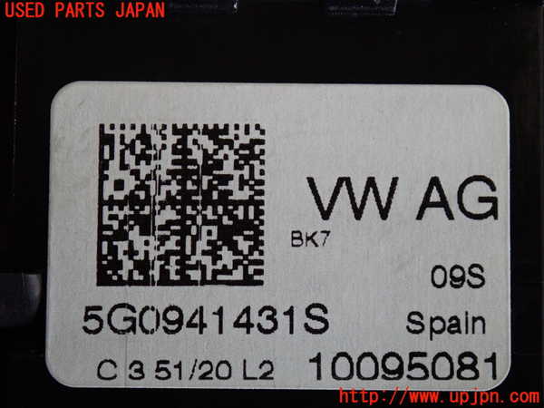 2UPJ-30696285]VW ポロ(AWDKL)ライトスイッチ 中古_m0003.jpg