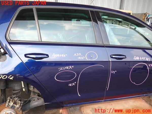 2UPJ-30701290]VW ゴルフ(AUCJZ)右後ドア (43R-001108) 中古_m0001.jpg