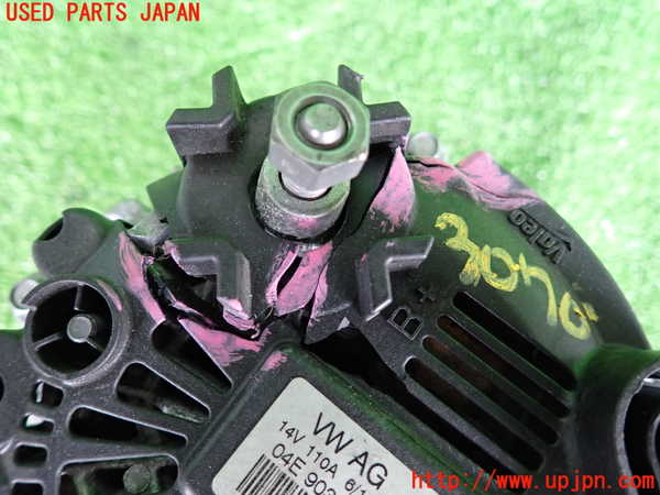 2UPJ-30706015]VW ゴルフ(AUCJZ)オルタネーター(ダイナモ) (ジャンク品) 中古_m0003.jpg