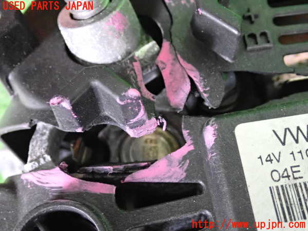 2UPJ-30706015]VW ゴルフ(AUCJZ)オルタネーター(ダイナモ) (ジャンク品) 中古_m0004.jpg