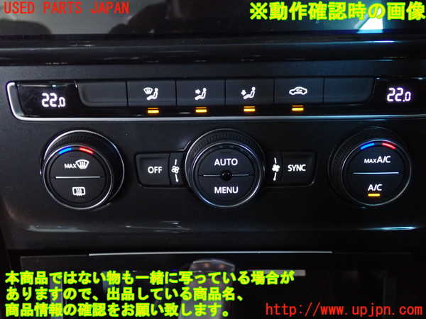 2UPJ-30706066]VW ゴルフ(AUCJZ)エアコンスイッチ1 中古_m0005.jpg