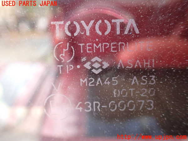 1UPJ-30851380]ハイラックスサーフ N130系 4ドア(YN130G)右クォーターガラス 中古 ASAHI M2A45 43R-00073_m0003.jpg