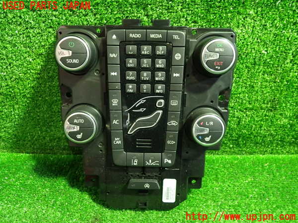 5UPJ-30876066]ボルボ・V40(MB4154T)エアコンスイッチ1 中古_m0001.jpg