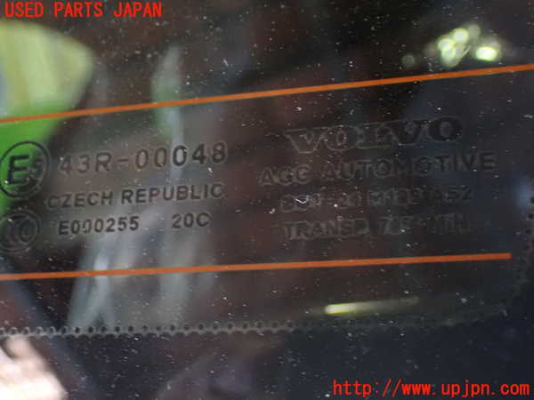1UPJ-30891380]ボルボ・V40(MD4204T)右クォーターガラス AGC M189 中古_m0002.jpg