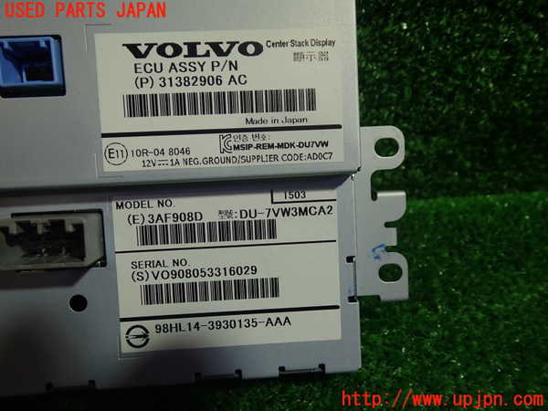 1UPJ-30896629]ボルボ・V40(MD4204T)モニター 中古_m0002.jpg
