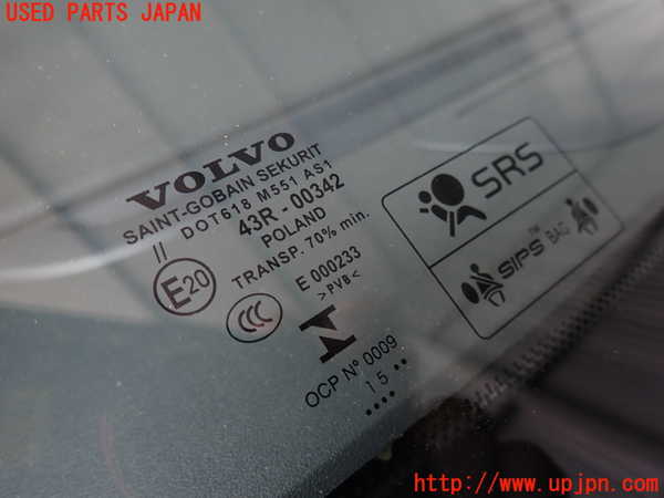 2UPJ-30921195]ボルボ・V60 クロスカントリー(FD4204T)フロントガラス (43R-00342 M551) 中古_m0004.jpg