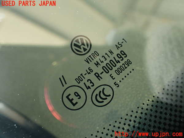 2UPJ-30981195]VW ザ･ビートル(16CBZ)フロントガラス (43R-000499 M431N) 中古_m0002.jpg