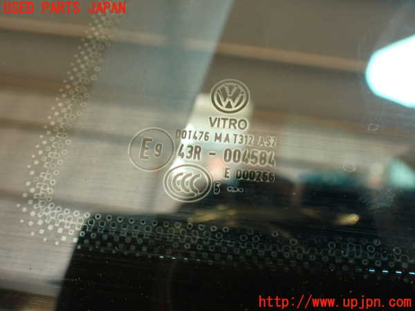 2UPJ-30981382]VW ザ･ビートル(16CBZ)左クォーターガラス (43R-004584 MAT312) 中古_m0002.jpg