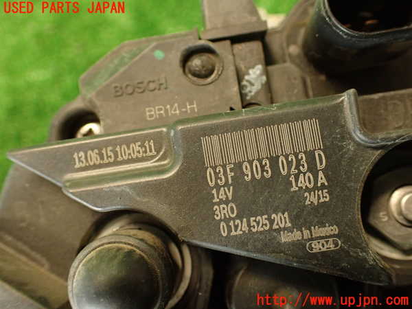 2UPJ-30986015]VW ザ･ビートル(16CBZ)オルタネーター(ダイナモ) 中古_m0003.jpg