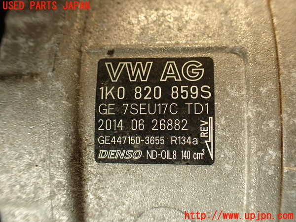 2UPJ-30986025]VW ザ･ビートル(16CBZ)エアコンコンプレッサー 中古_m0003.jpg