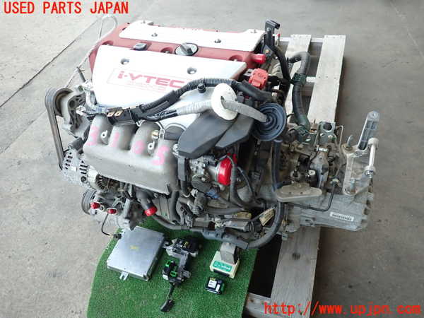 2UPJ-31052003]シビック タイプR(EP3)エンジンミッションセット（補器類・ECU付） K20A 6FMT (1:1.43/2:1.44/3:1.42/4:1.51) 中古_m0001.jpg