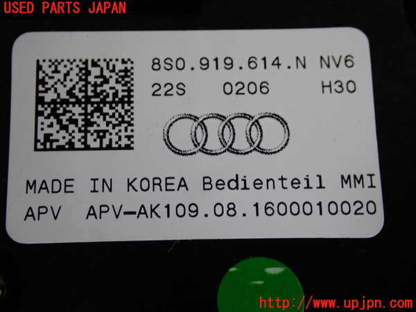 2UPJ-31076306]アウディ・TT クーペ(FVCJS)スイッチ1 (MENU) 中古_m0003.jpg