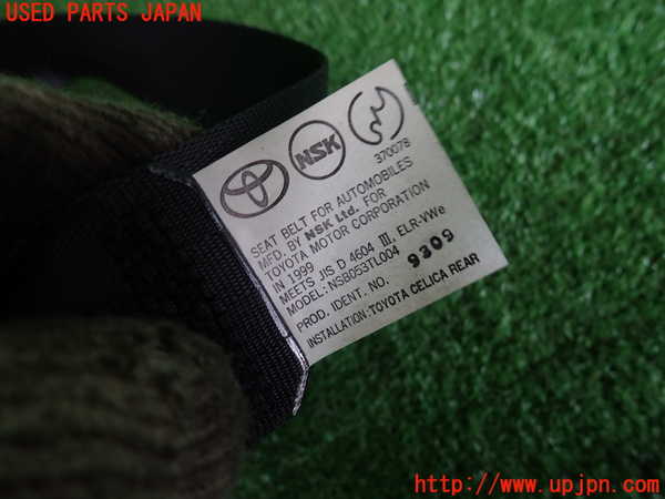 2UPJ-31107185]セリカ GT-FOUR(ST205)左2列目シートベルト 中古_m0002.jpg