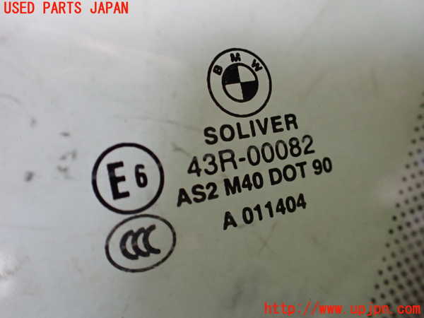 2UPJ-31121268]BMW Z4(LM25)(E89)左ドアガラス 中古(43R-00082 M40)_m0002.jpg